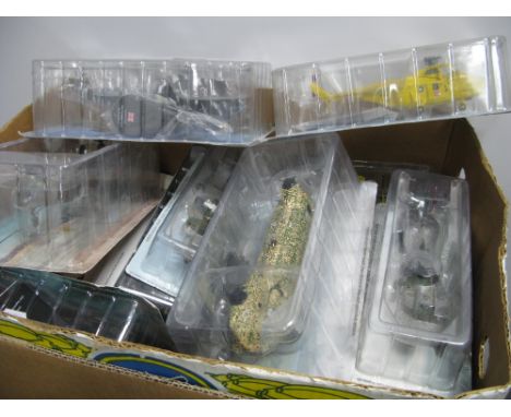 Thirteen Diecast and Plastic 'Pieceworks' Model Military Aircraft, including Spitfire,in original packaging.