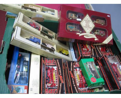 In Excess of Thirty Five Diecast Model Vehicles, by Lledo and similar, multi vehicles sets noted including The Golden Days of