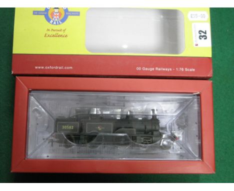 Oxford Rail "OO" Gauge/4mm Ref OR76AR004 Class 415 Adams Radial  4-4-2 Tank Steam Locomotive "Grimy Times Weathered", BR blac