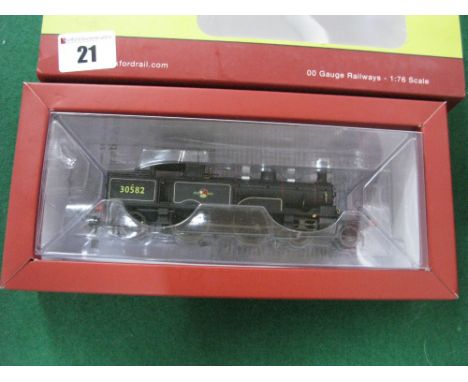 Oxford Rail "OO" Gauge/4mm Ref OR76AR004 Class 415 Adams Radial 4-4-2 Tank Steam Locomotive, BR black R/No 30582 excellent bo