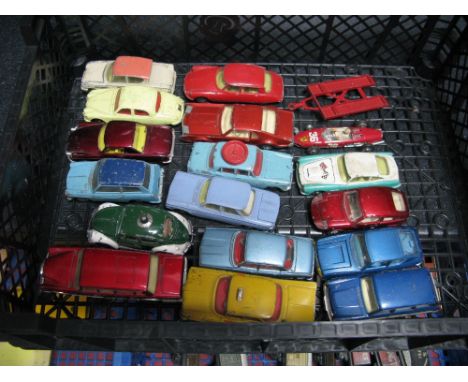 A Quantity of Original Diecast Vehicles by Corgi, Learner Car noted, all playworn.