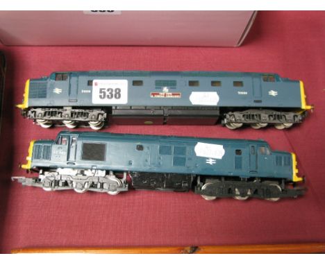 Two "OO" Gauge Outline Diesel Locomotives, comprising of 'Lima Deltic', R/No. D9006, 'The Fife and Forfar Yeomanry', a Hornby