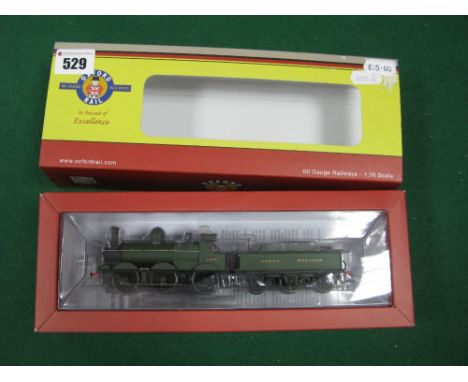 Oxford Rail "OO" Gauge/4mm Ref OR76DG003 Class 2301 Dean Goods 0-6-0 Steam Locomotive and Six Wheel Tender, GW green R/No 247
