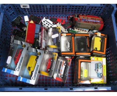 Approximately Thirty "OO"/"HO" Gauge and Similar Diecast Model Lineside Vehicles, by Cararama, Classix, Gaugemaster, Schuco a