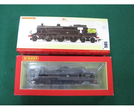 Hornby (China) 'OO' Gauge/4mm Ref R3404 Fowler Class 4P 2-6-4 Tank Steam Locomotive, BR black, R/No. 42334, DCC ready, very g