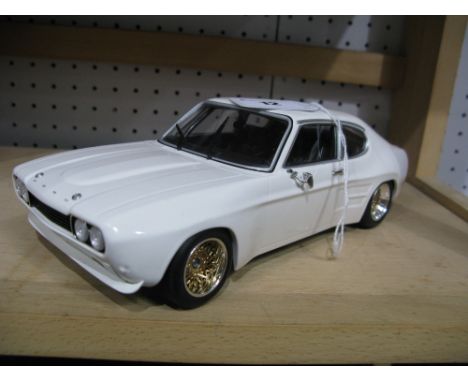 A Minichamps 'Paul's Model Art' 1:18th Scale Diecast Model Ford Capri RS2600, unboxed.