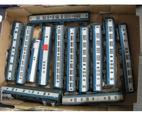 Eight Hornby 'OO' Gauge/4mm "Inter-City" Coaches, R/No.'s M14052 (4), M5120, M5232 (2), a "Sleeper" R/No. 2510 - Plus three B