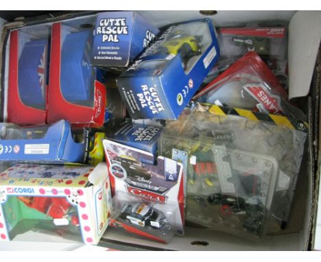 A Quantity of Modern TV and Film Themed Diecast and Plastic Model Vehicles, by Corgi, Ertl and other including Corgi Noddy in