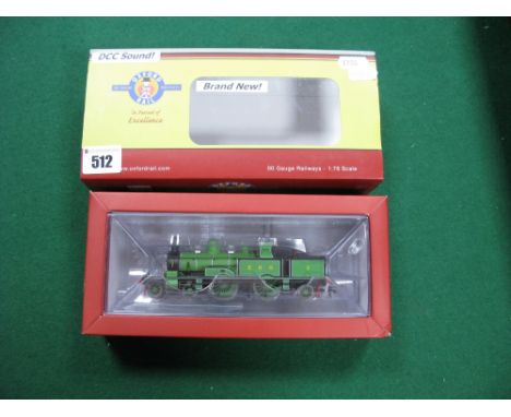 Oxford Rail "OO" Gauge/4mm Ref OR76AR005XS Class 415 Adams Radial 4-4-2 Tank Steam Locomotive, East Kent Railway green, R/No 