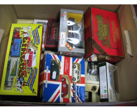 Approximately Thirty Diecast Model Vehicles, by Lledo, Oxford, Matchbox, Corgi, including Lledo 1:43rd scale Magnificent Aust