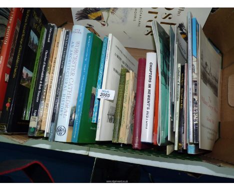 A quantity of books on Local Topics, to include: The Picture Postcard Heritage of Herefordshire Churches, Worcester Cathedral