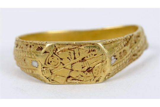 16th century gold ring