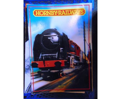 ASSORTED OO GAUGE MODEL RAILWAY MANUFACTURER'S CATALOGUES most by Hornby and Bachmann, (23).