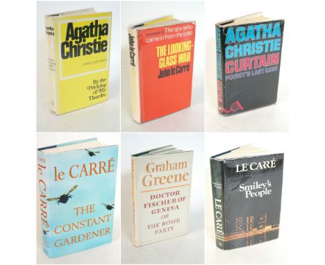 A SELECTION OF FIRST EDITION NOVELS
comprising Agatha Christie, 'By The Pricking of My Thumbs', first edition 1968, hardback 