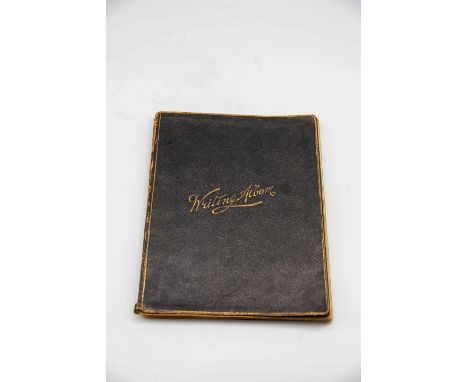 A 1917 Nurse wartime sketch album used by a WW1 nurse to aid traumatised soldiers, lost to the world for more than 100 years,