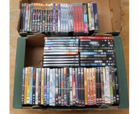  DVDs: A collection of assorted DVDs and videos to include: Transformers Action Man and more. Untested for working order. Ple