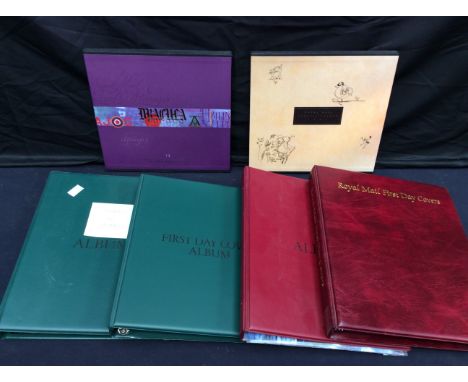 Stamps: A quantity of mainly GB stamps to include 1988 and 1997 yearbooks, presentation packs , first day covers, mint stamps