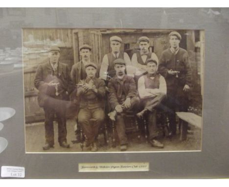 Farnworth & Walkden pigeon fancier print