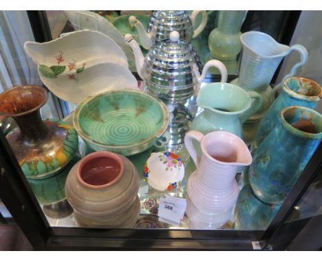 Various Art Deco ceramic jugs, bowls and vases (11)
