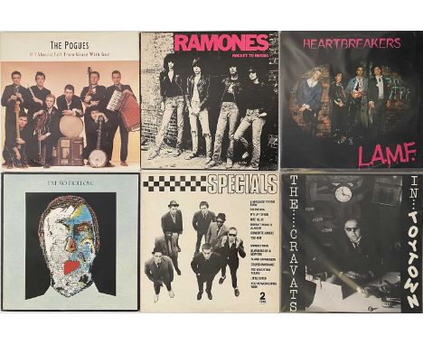 NEW WAVE/PUNK/ALT - LP/12" COLLECTION. Superlative collection of 34 x LPs (including a selection of 12"). Artists/titles incl