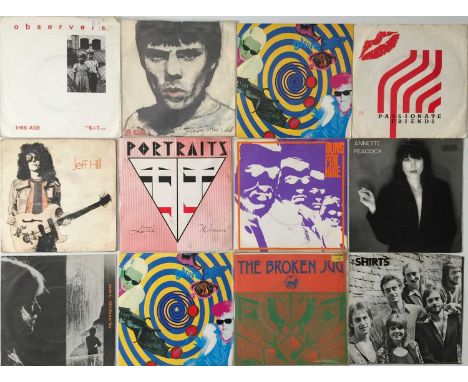 PUNK / WAVE / INDIE / SYNTH POP - 7" COLLECTION. An exciting collection of around 106 x 7". Artists / Titles include Observer