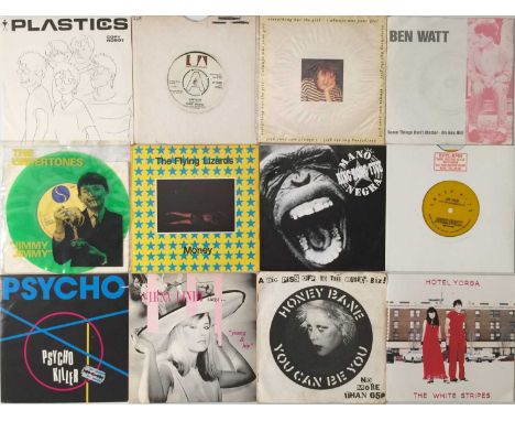 PUNK / INDIE / COOL POP / WAVE - 7" COLLECTION. Nice collection of around 220 x 7". Artists / Titles include The White Stripe