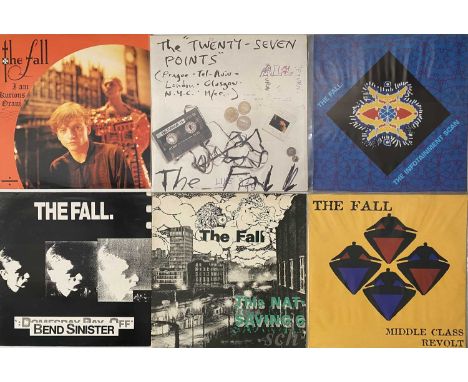 THE FALL - LP COLLECTION. Wonderful collection of 8 x LPs plus 2 x 12" (10 releases in total) from The Fall including quickly