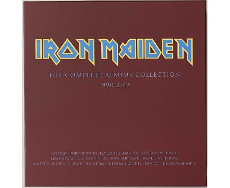 IRON MAIDEN - NEW &amp; SEALED LPs/ THE COMPLETE ALBUMS COLLECTION. A smashing collection of 5 new &amp; sealed LPs by Iron M