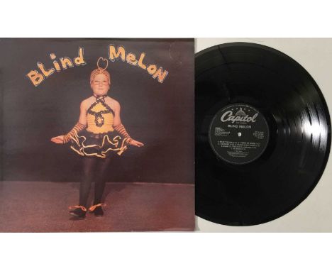 BLIND MELON - BLIND MELON LP (ORIGINAL UK COPY - CAPITOL EST 2188). The scarce original UK 1992 copy of the debut eponymous L