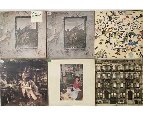 LED ZEP/DEEP PURPLE/BLACK SABBATH - LP COLLECTION. Mega split collection of 14 x LPs from these British Rock legends. Includi