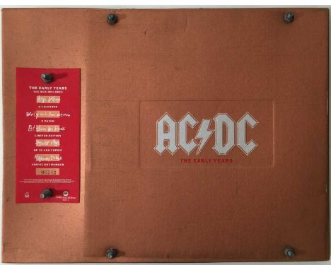 AC/DC - THE EARLY YEARS LP BOX SET (LIMITED EDITION - ACDC 1). An extensive 5LP boxset of The Early Years of AC/DC (ACDC1, 19