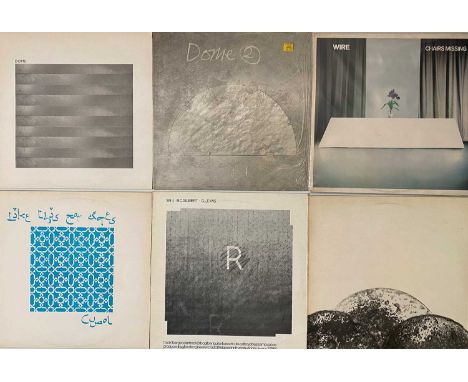 WIRE AND RELATED - LP COLLECTION. Quite delightful collection of 6 x wonderful LPs plus 1 x 12" (7 releases in total) from Wi