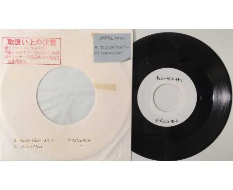 DEPECHE MODE - JUST CAN'T GET ENOUGH - JAPANESE 7" ACETATE. Virtually non-existent double sided (appearing to be) Japanese 7"