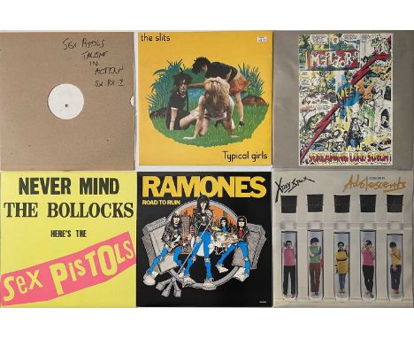 CLASSIC PUNK/NEW WAVE - LP COLLECTION (WITH 12"/10"). Lovely and clean collection of 40 x  LPs which includes some 12"/10". A