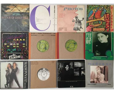 PUNK / WAVE / INDIE / SYNTH POP - 7" COLLECTION. Lovely collection of 120 x 7". Artists / Titles include The Piranhas inc. Ji