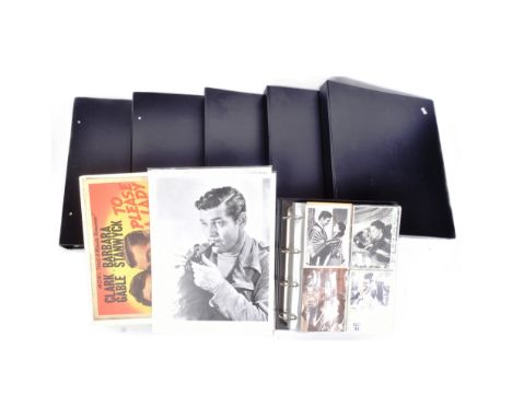 Clark Gable - American Actor - a large collection of vintage memorabilia relating to Gable, from the 1930s to the 1960s. Incl