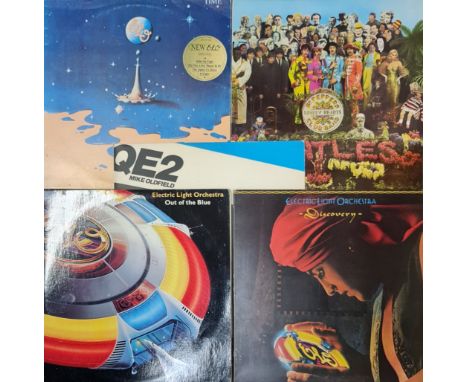 Collection of original LP records The Beatles, Paul McCartney, Michael Jackson, ELO, Mike Oldfield, 10CC etc.