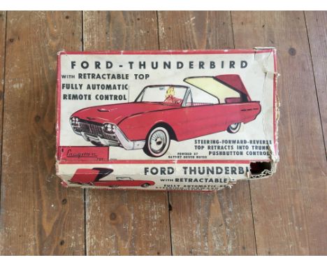 A Gragstan Toy Ford Thunderbird model car, in a box.