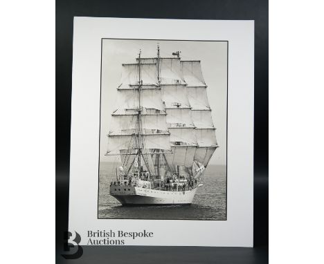 Brian Hirschfeld (UK, d. 2013) quantity of black and white photographic prints of coastal landscapes, rivers and lakes, and s