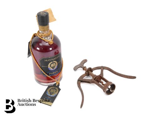A Maynard's 25 Year Old Colheita Porto, this was to commemorate the 25th Anniversary of Aldi in the UK, this lot includes a v