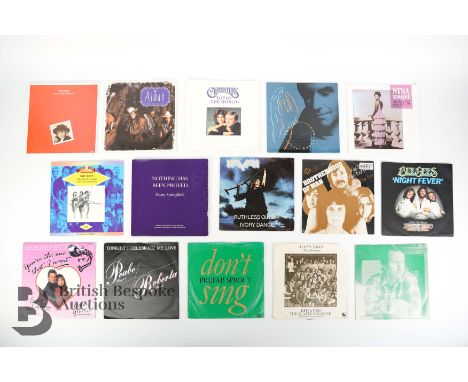 Approx. 200 45rpm records of 1960s, 1970s and 1980s pop, including John Lennon, Gloria Estefan, The Carpenters, 3 Degrees. (1