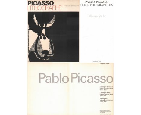 Bibliographie. Graphik. Picasso. Bloch, G. (Hrsg.) Pablo Picasso. Catalogue de l oeuvre gravé et lithographié. 1904-1967 ... 