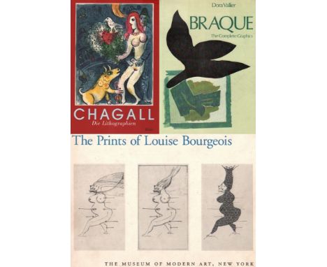 Bibliographie. Graphik. Bourgeois. Wye, Deborah und Carol Smith. The Prints of Louise Bourgeois. New York, Museum of Modern A