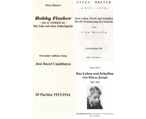 Fischer. Dautov, Petra. Bobby Fischer - wie er wirklich ist – Ein Jahr mit dem Schachgenie. Darmstadt, California, 1995. 8°. 