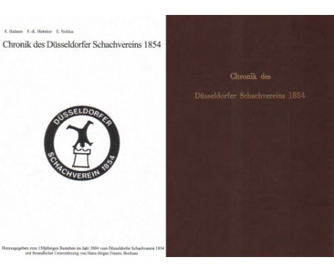 Hahnen, E(lke), F(riedrich) - K(arl) Hebeker und E(rich) Noldus. Chronik des Düsseldorfer Schachvereins 1854. Herausgegeben z