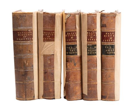 CORNWALL MANUSCRIPT HISTORIES. HALS, William. History of Cornwall, 3 vols., pp. 1-382, 383-759; 760-1149, mainly single-sided