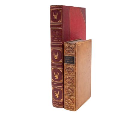 HUNTING. SCROPE, William. The Art of Deer-Stalking, John Murray 1839, half-title, engraved frontispiece and additional vignet