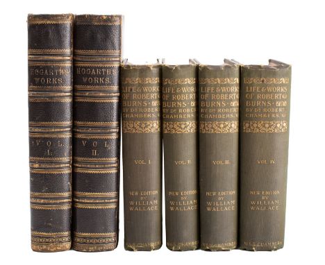 HOGARTH, William, John Nichols and George Stevens. The Genuine Works of William Hogarth, illustrated with Biograhlical Anecdo