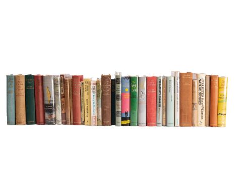WILLIAMSON, Henry. Works, including first editions with dustjackets: As the Sun Shines, The Sun in the Sands, Scribbling Lark