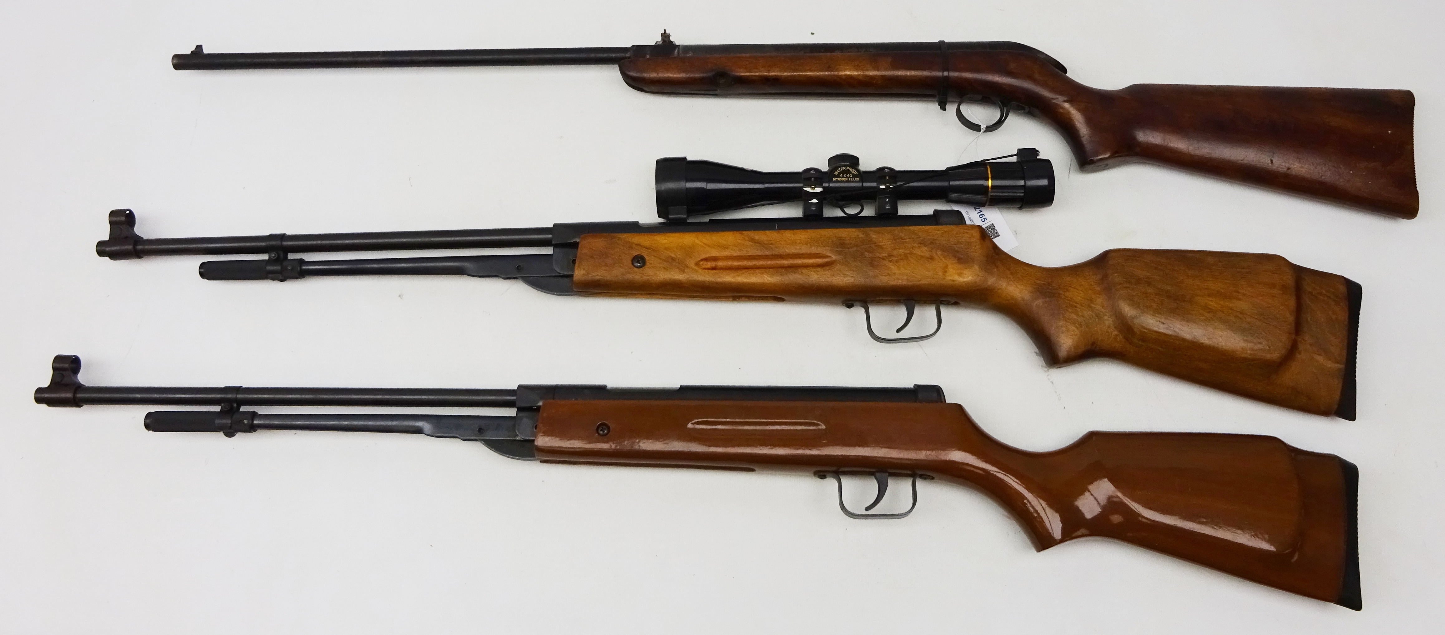 BSA Cadet break barrel air rifle .22cal C28853 stamped BSA on stock, a